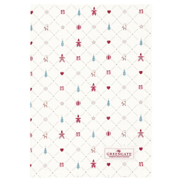 Vánoční utěrka Clarina White 70x50 cm