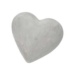 Betonová dekorace Heart 13 cm