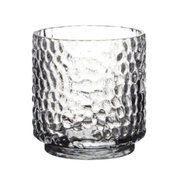 Skleněný svícen Dotti Clear 10 cm