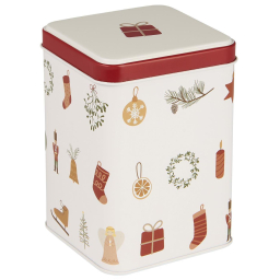 Plechová dóza My Nostalgic Christmas Square