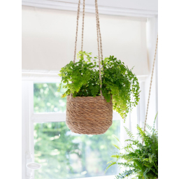 Závěsný květináč Woven Seagrass 16 cm