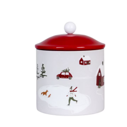Plechová dóza Winterland 16 cm
