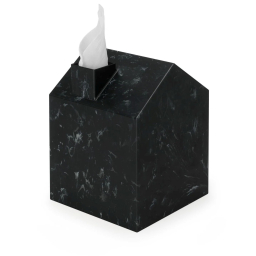 Box na papírové ubrousky Casa Ocean Black