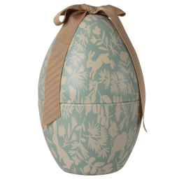 Velikonoční dóza se stužkou Egg Mint 18 cm