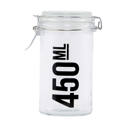 Skleněná dóza s víčkem 450 ml