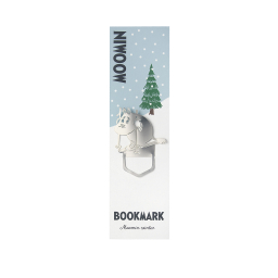 Záložka do knih Clip Moomin Winter Silver