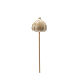 Dekorativní dýně na tyčce Pumpkin Beige - set 3 ks