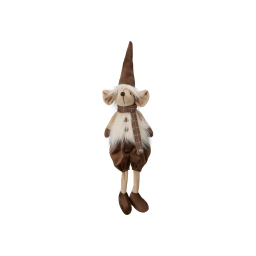 Vánoční dekorace sedící myška Mouse Boy