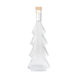 Skleněná láhev Christmas Tree Beya 0,5 l