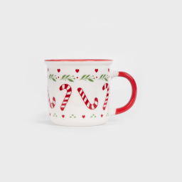 Vánoční porcelánový hrnek Candy Cane 400 ml