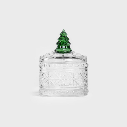 Skleněná dóza na bonbony Vari Christmas 11 cm