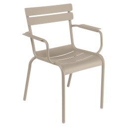Židle s područkami Luxembourg Nutmeg