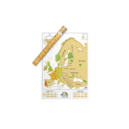 Nástěnná stírací mapa Evropy 