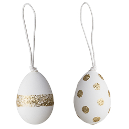 Dekorativní velikonoční vajíčka malá, set 2 ks