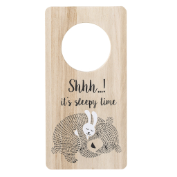Cedulka na kliku Bear