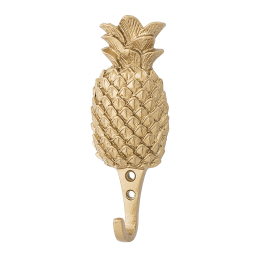 Kovový háček Pineapple zlatý
