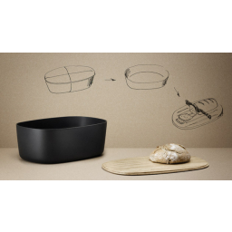 Dóza na chleba (pečivo) BOX-IT, černá