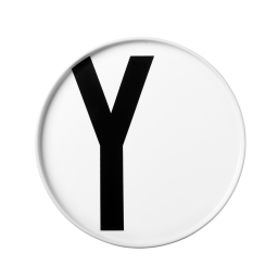 Porcelánový talíř Letter Y