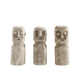 Kamenné sošky Raw sculptures set 3 ks
