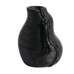 Váza keramika-kůže Sitika black