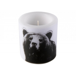 Svíčka Nordic Bear, 8 cm