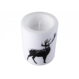 Svíčka Nordic Deer, 12 cm