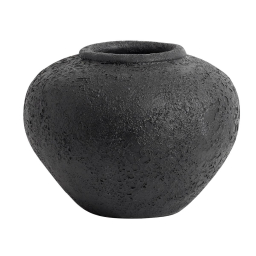 Váza Luna Black 18 cm