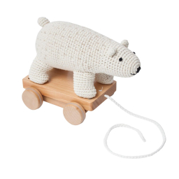 Tahací hračka pro děti Lední medvěd