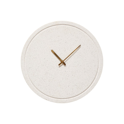 Nástěnné mramorové hodiny Terrazzo