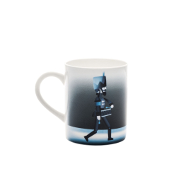 Porcelánový hrnek Blue Christmas vojáček