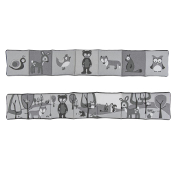 Textilní knížka pro miminka Forest friends