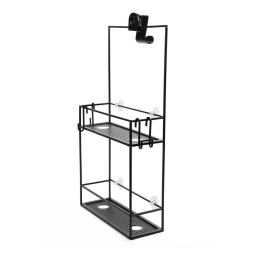 Závěsná polička do sprchy Cubiko Black