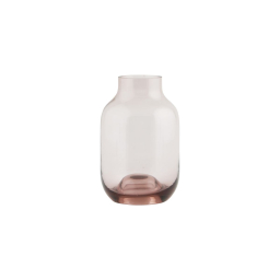 Skleněná váza Shaped Aubergine 14 cm