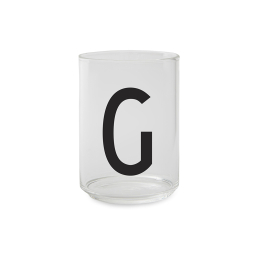 Sklenice na vodu Letter G
