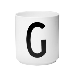 Porcelánový hrnek Letter G