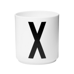 Porcelánový hrnek Letter X