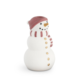 Porcelánový svícen Christmas Snowman