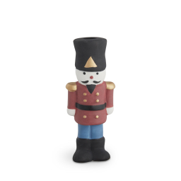 Porcelánový svícen Christmas Soldier