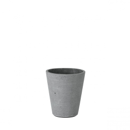 Květináč Coluna tmavě šedý 11 cm