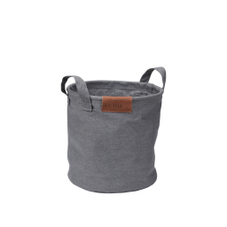 Textilní úložný koš Förvaring Grey 20 cm