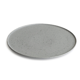 Keramický talíř Ombria šedý 27 cm