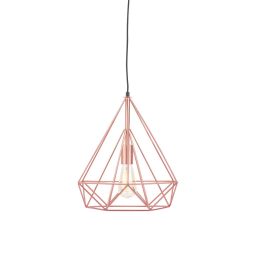 Závěsná lampa Antwerp měděná