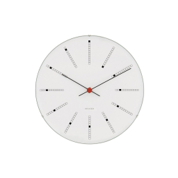 Nástěnné hodiny Bankers White 21 cm