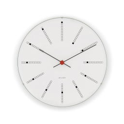 Nástěnné hodiny Bankers White 29 cm