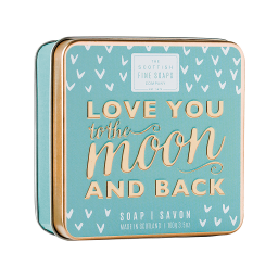 Mýdlo v plechu Love You To The Moon and Back 100g
