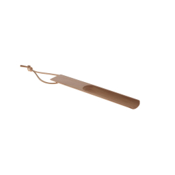 Buková lžíce na boty Beech s koženým poutkem 26 cm