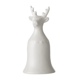 Porcelánový zvoneček Reindeer White