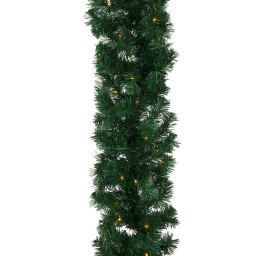 Vánoční girlanda Green s LED světýlky 4,8 m