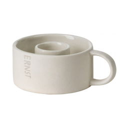 Svícen s ouškem Ljusstake White