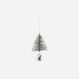 Vánoční ozdoba Tree and Bell Green
